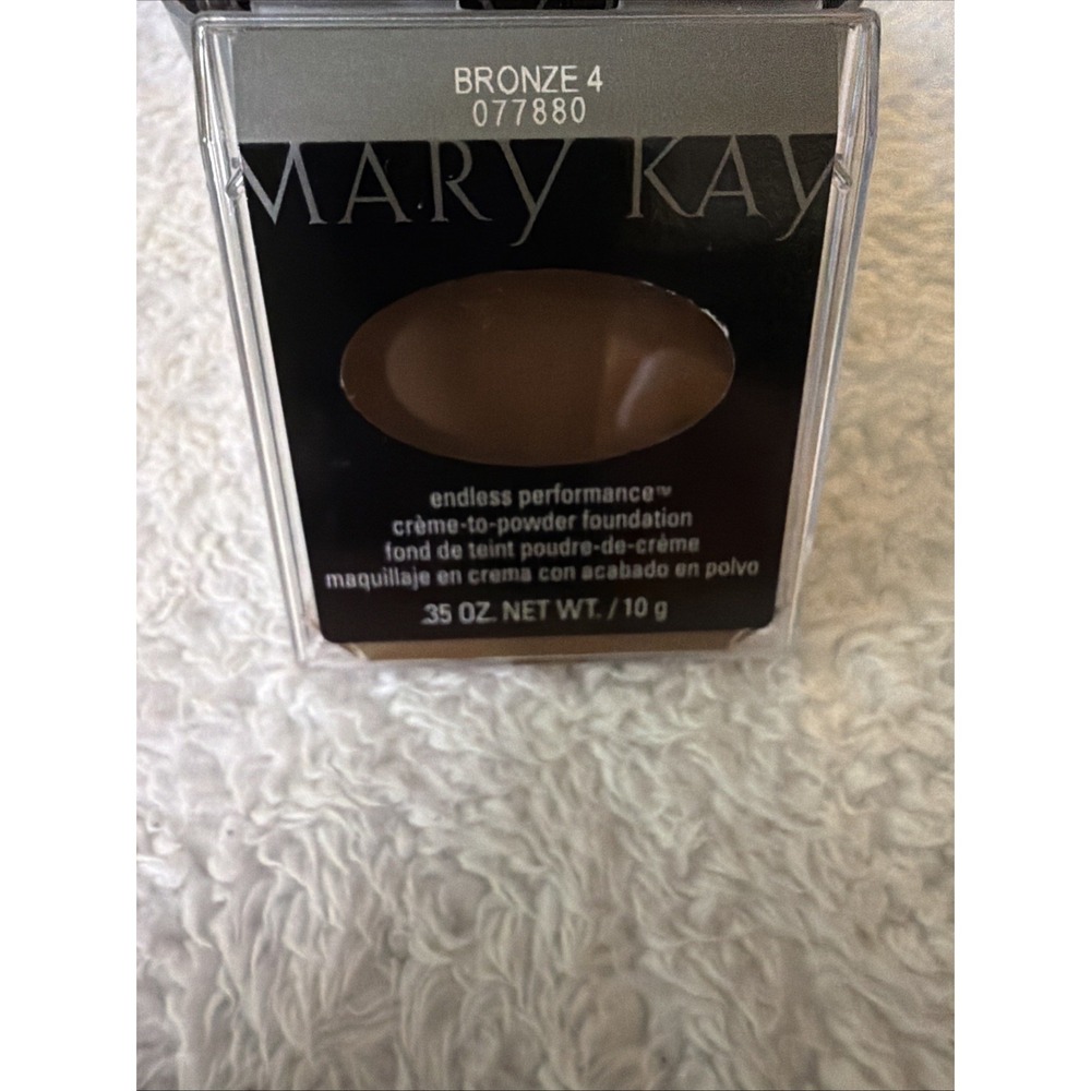 Mary Kay Endless Performance Creme To Powder Foundation Bronze 4 Discontinued